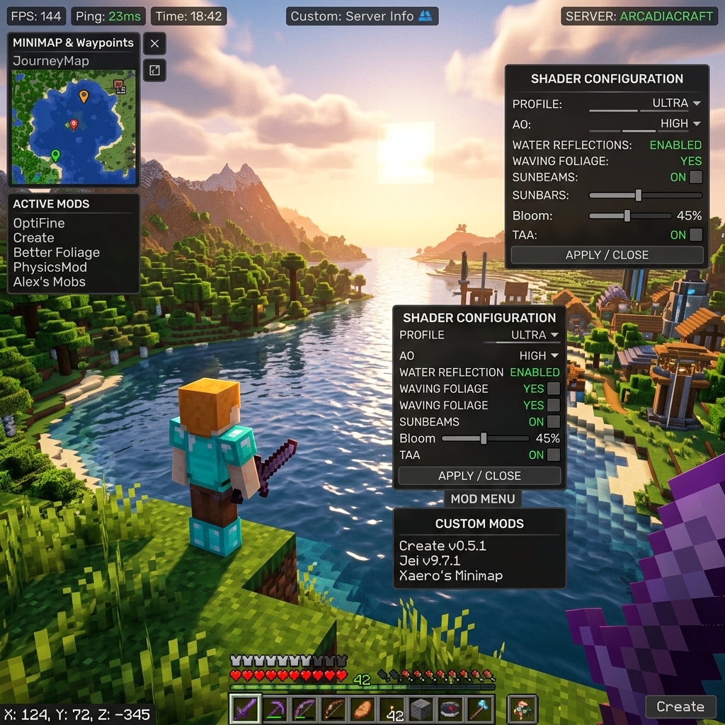 ChaosSMP w Minecraft — custom itemy i inny poziom PvP